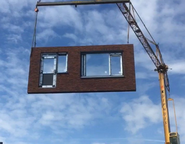 Prefab gevel
